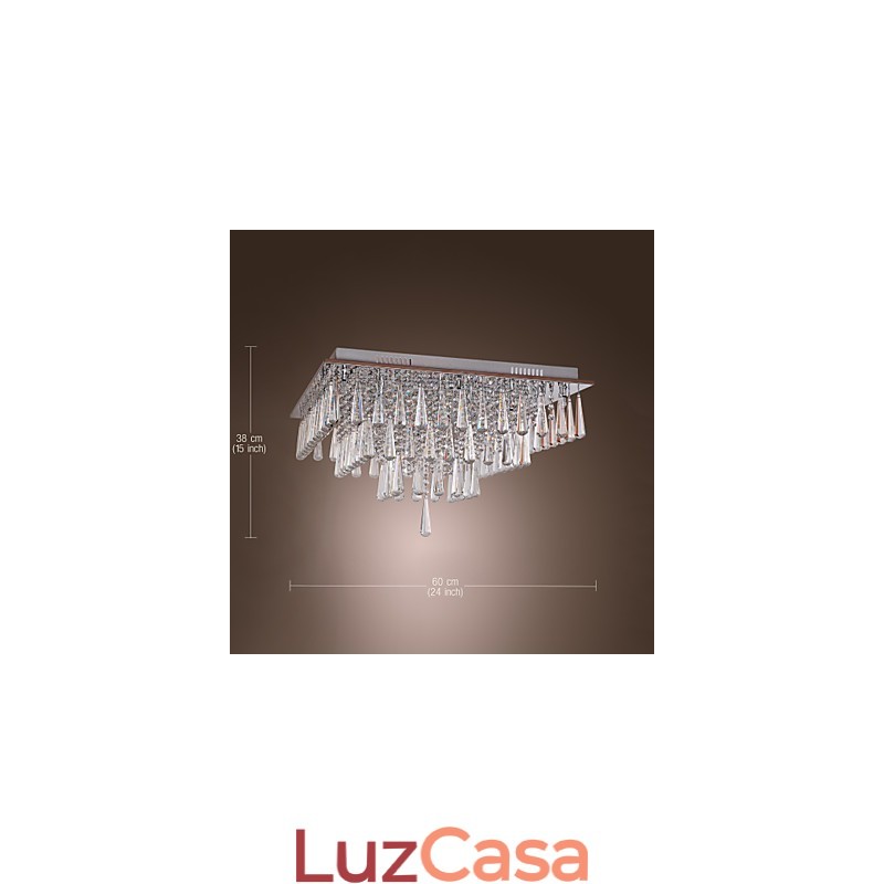 Moderno Contemporâneo Cristal Outros Montagem Embutida