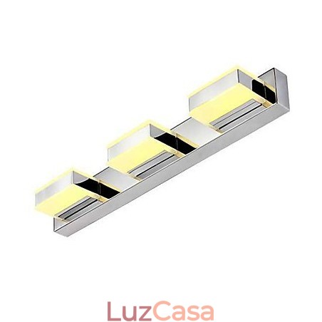 Iluminação de banheiro Wall Washers Luzes de parede de leitura Mini estilo moderno contemporâneo Metal