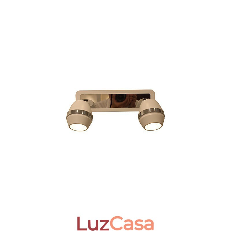 Moderno Esférico Cromado Luzes de Parede Luzes de Banheiro Com 2 Luzes