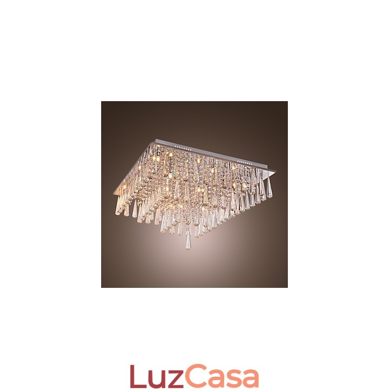 Moderno Contemporâneo Cristal Outros Montagem Embutida