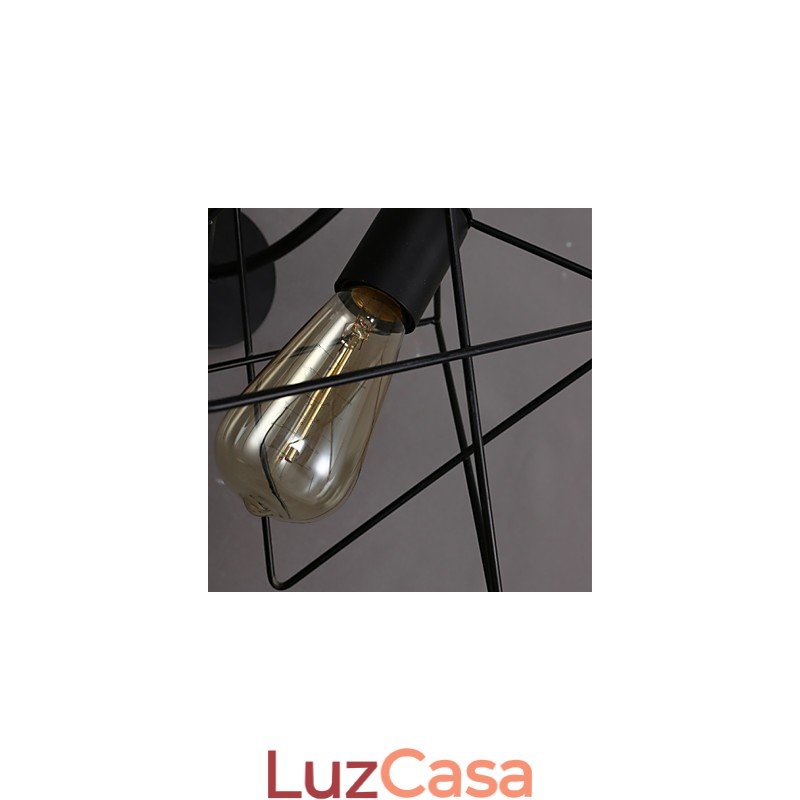 Luminária de parede estilo nórdico retrô para corredor e escada