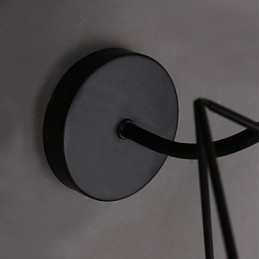 Luminária de parede estilo nórdico retrô para corredor e escada