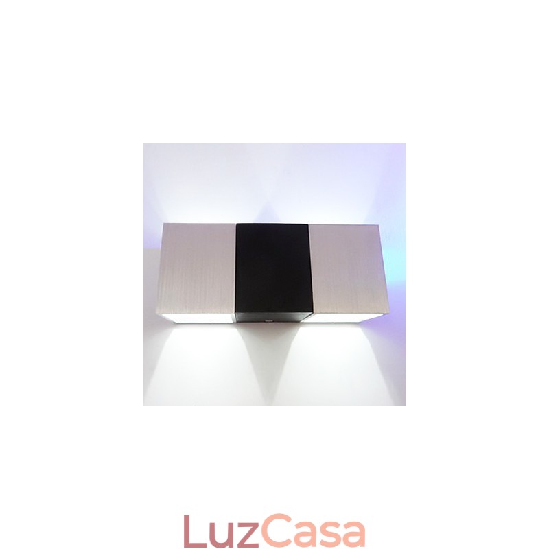 Mini Estilo Flush Mount Wall Lights Moderno Contemporâneo Metal