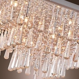 Moderno Contemporâneo Cristal Outros Montagem Embutida