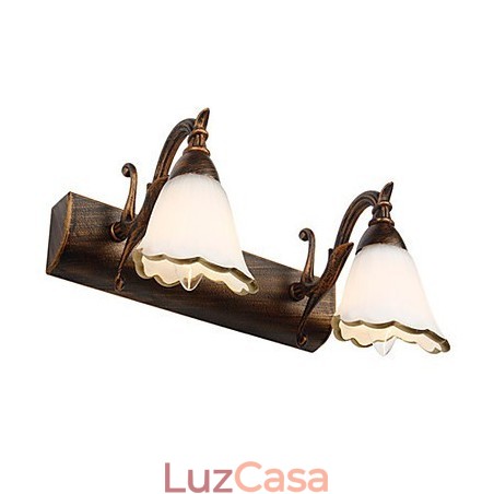 Arandelas de parede Iluminação de banheiro Luzes de parede de leitura Mini estilo rústico Lodge Metal Arandelas de parede Iluminação de banheiro Luzes de parede de leitura Mini estilo rústico Lodge Metal