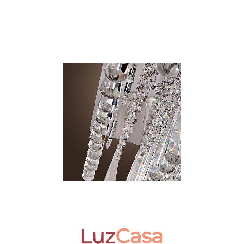 Moderno Contemporâneo Cristal Outros Montagem Embutida