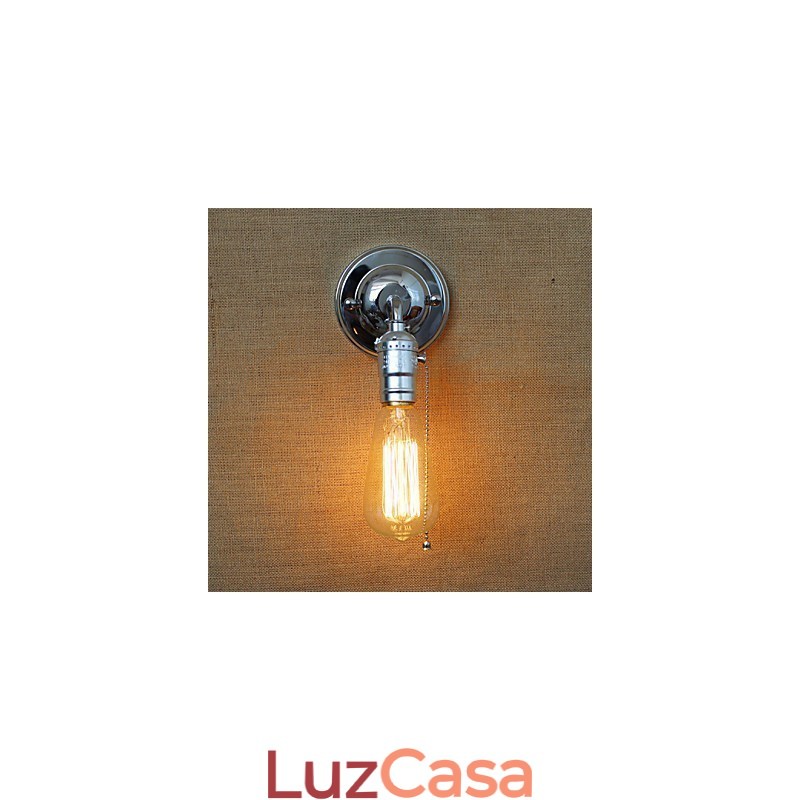Lâmpada de parede americana rural retrô moderna Edison para corredor e sala de estar