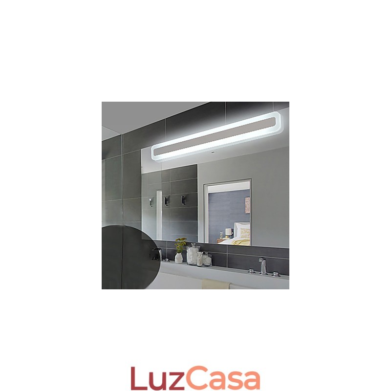 Apliques de parede Iluminação de banheiro Moderno Contemporâneo PVC