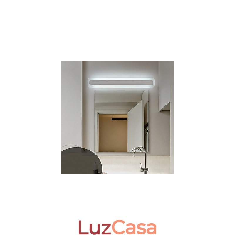 Apliques de parede Iluminação de banheiro Moderno Contemporâneo PVC