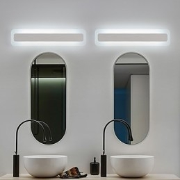 Apliques de parede Iluminação de banheiro Moderno Contemporâneo PVC