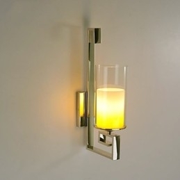 Luminárias de parede de vidro modernas para sala de jantar, luminárias de parede simples para cozinha, bar, café, corredor, varanda, luminária de parede