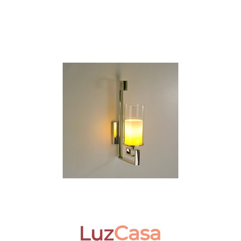 Luminárias de parede de vidro modernas para sala de jantar, luminárias de parede simples para cozinha, bar, café, corredor, varanda, luminária de parede