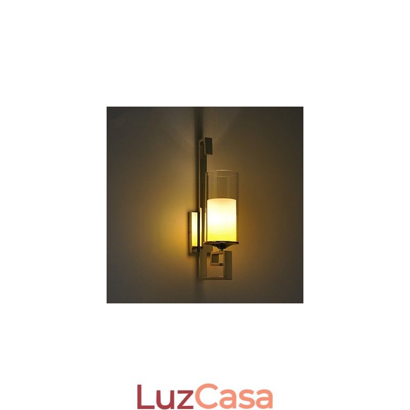 Luminárias de parede de vidro modernas para sala de jantar, luminárias de parede simples para cozinha, bar, café, corredor, varanda, luminária de parede