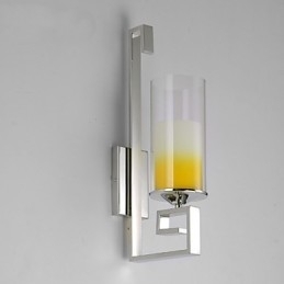 Luminárias de parede de vidro modernas para sala de jantar, luminárias de parede simples para cozinha, bar, café, corredor, varanda, luminária de parede