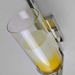 Luminárias de parede de vidro modernas para sala de jantar, luminárias de parede simples para cozinha, bar, café, corredor, varanda, luminária de parede