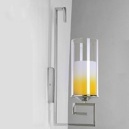 Luminárias de parede de vidro modernas para sala de jantar, luminárias de parede simples para cozinha, bar, café, corredor, varanda, luminária de parede