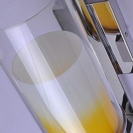 Luminárias de parede de vidro modernas para sala de jantar, luminárias de parede simples para cozinha, bar, café, corredor, varanda, luminária de parede