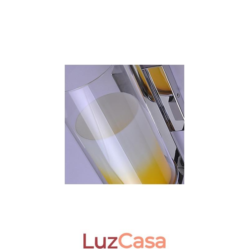 Luminárias de parede de vidro modernas para sala de jantar, luminárias de parede simples para cozinha, bar, café, corredor, varanda, luminária de parede