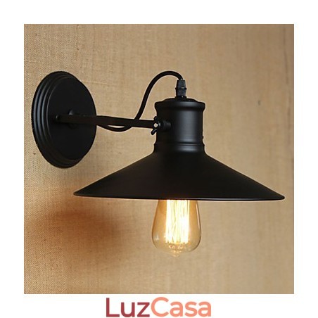 Retro Moderno Criativo Industrial Vento Preto Loja de Tintas Armazém Bar Café Hotel Luminária de Parede de Ferro Retro Moderno Criativo Industrial Vento Preto Loja de Tintas Armazém Bar Café Hotel Luminária de Parede de Ferro