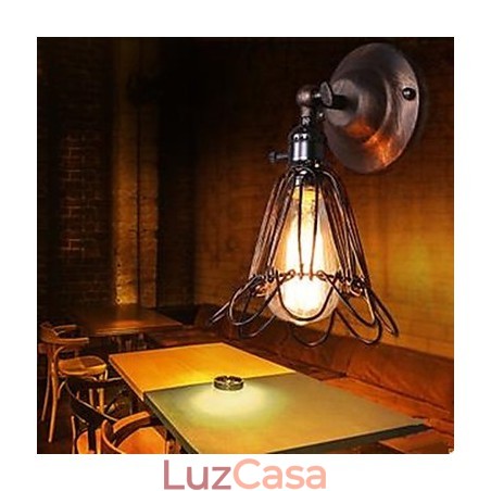 Luminária de parede pequena estilo industrial, restaurando antigas formas de corredor, lâmpadas e lanternas de corredor Luminária de parede pequena estilo industrial, restaurando antigas formas de corredor, lâmpadas e lanternas de corredor