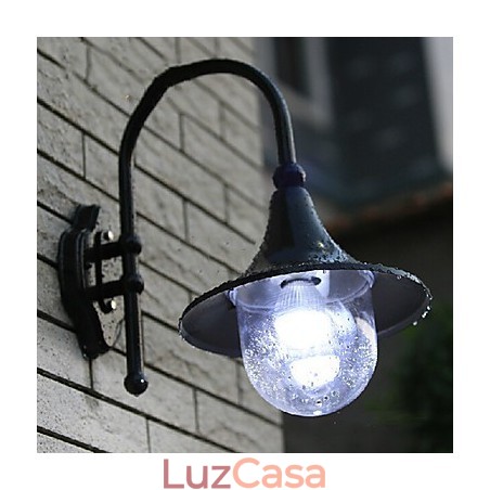 Luminárias de parede externas tradicionais clássicas de metal Luminárias de parede externas tradicionais clássicas de metal