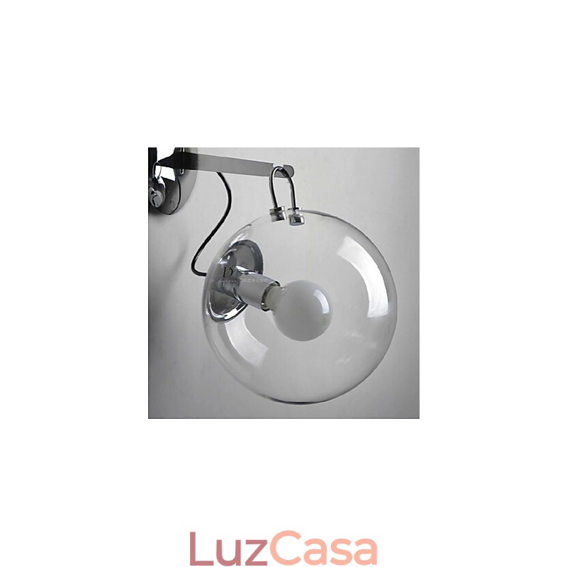 Individualidade Design criativo Moderno Vidro Bolha Bola Pendente Lâmpada de parede Luzes
