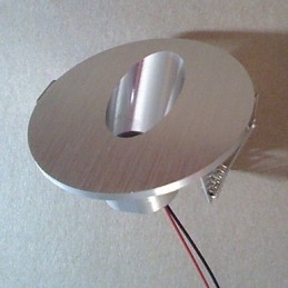 Luminárias de parede embutidas modernas contemporâneas de metal