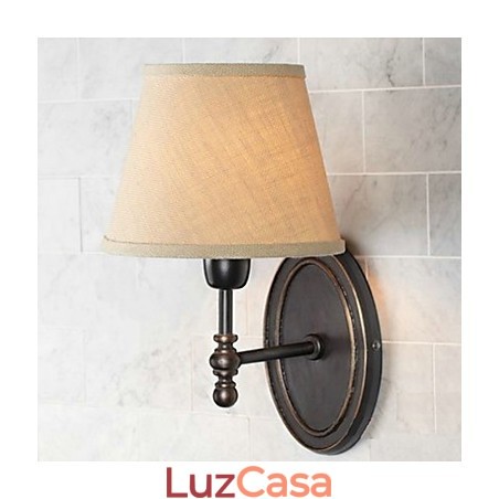 Rural Nordic Restaurando antigas maneiras de tecido quente WallLamp Rural Nordic Restaurando antigas maneiras de tecido quente WallLamp
