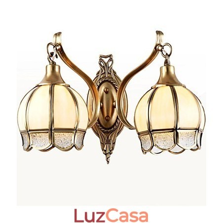 Apliques de parede Mini Style Traditional Classic Metal Apliques de parede Mini Style Traditional Classic Metal