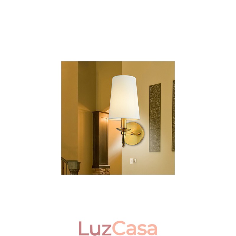 Luminárias de parede de metal modernas, luminárias de parede simples para cozinha, bar, café, corredor, varanda, luminária de parede