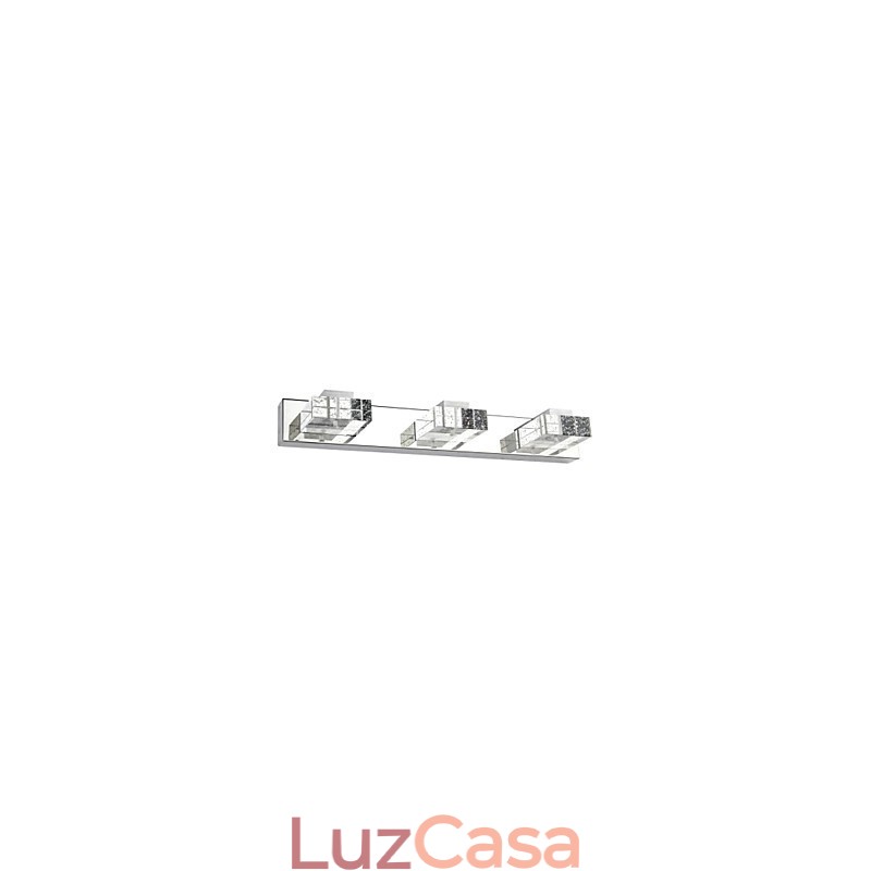 Apliques de parede Iluminação de banheiro Moderno Contemporâneo Metal