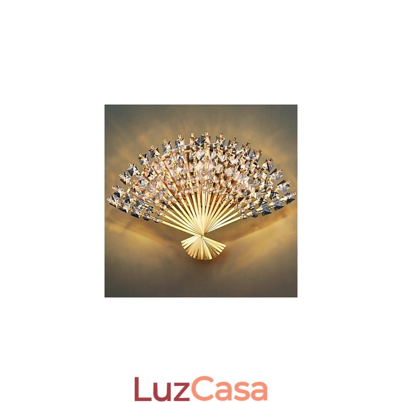 Dia dos Namorados O Ventilador Decoração de Parede Presentes Luminária de Parede de Cristal Contemporânea e Contratada
