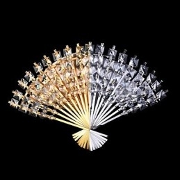 Dia dos Namorados O Ventilador Decoração de Parede Presentes Luminária de Parede de Cristal Contemporânea e Contratada