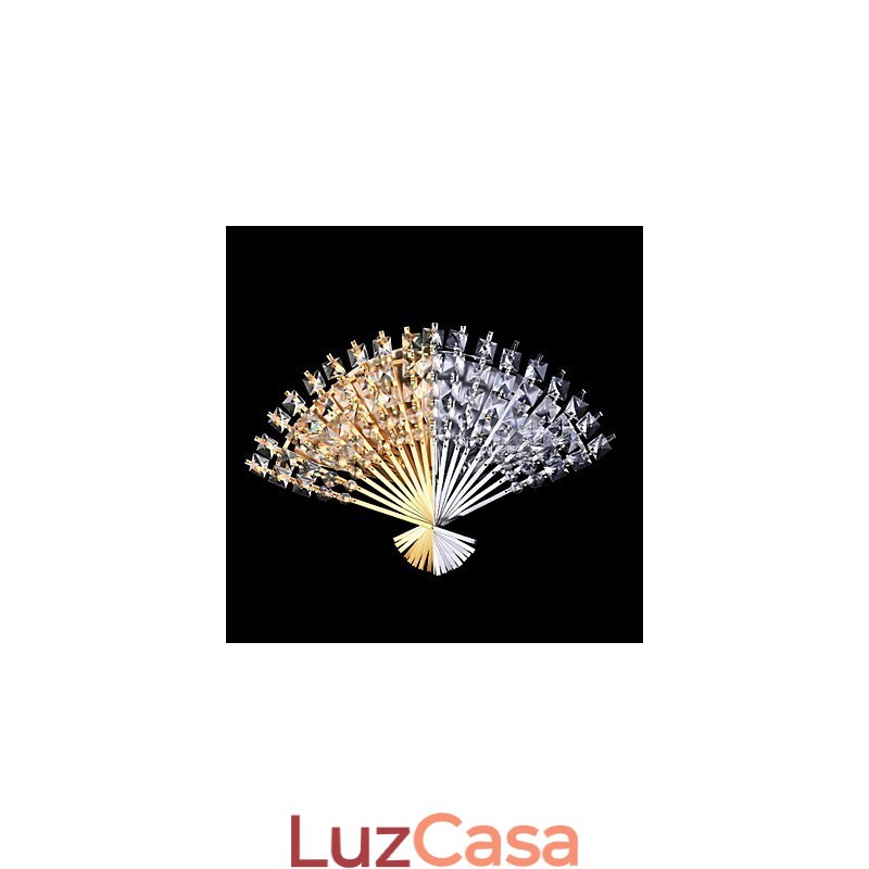 Dia dos Namorados O Ventilador Decoração de Parede Presentes Luminária de Parede de Cristal Contemporânea e Contratada