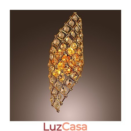 Personalidade e Criatividade Luxo Americano Retro K9 Lâmpada de Cristal Personalidade e Criatividade Luxo Americano Retro K9 Lâmpada de Cristal
