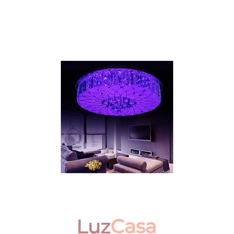 Montagem embutida Cristal Moderno Contemporâneo Metal