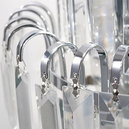 Apliques de parede Cristal Moderno Contemporâneo Vidro