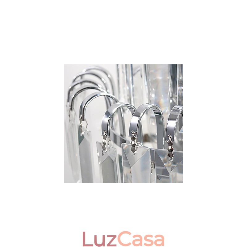 Apliques de parede Cristal Moderno Contemporâneo Vidro