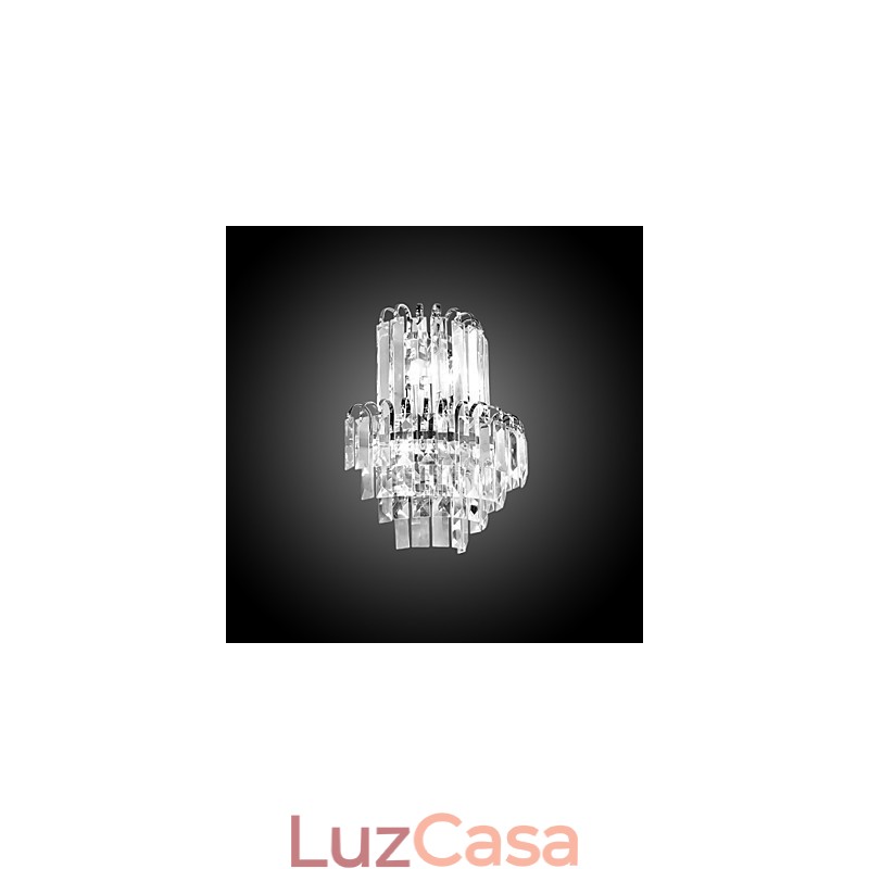Apliques de parede Cristal Moderno Contemporâneo Vidro