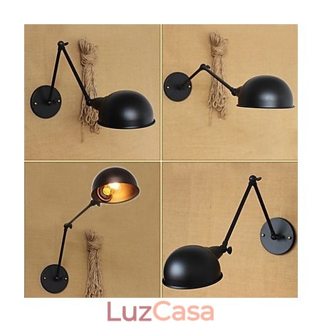 Estilo industrial Retro Duplo Braço Longo Uma Personalidade Simples Ills Cabeceira Jantar Decorativo Parede Sconce Estilo industrial Retro Duplo Braço Longo Uma Personalidade Simples Ills Cabeceira Jantar Decorativo Parede Sconce