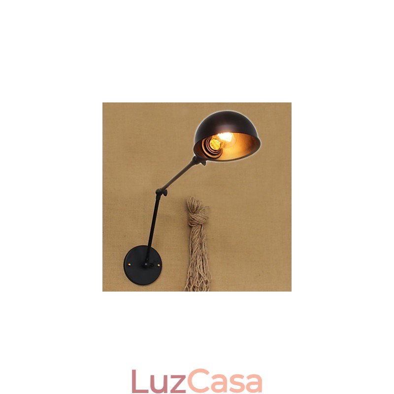 Estilo industrial Retro Duplo Braço Longo Uma Personalidade Simples Ills Cabeceira Jantar Decorativo Parede Sconce