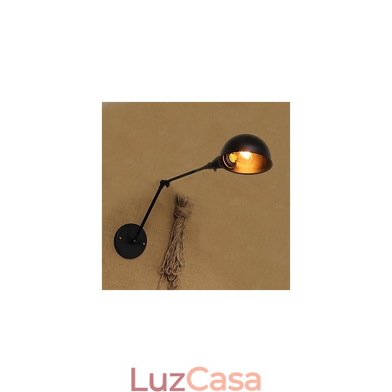 Estilo industrial Retro Duplo Braço Longo Uma Personalidade Simples Ills Cabeceira Jantar Decorativo Parede Sconce
