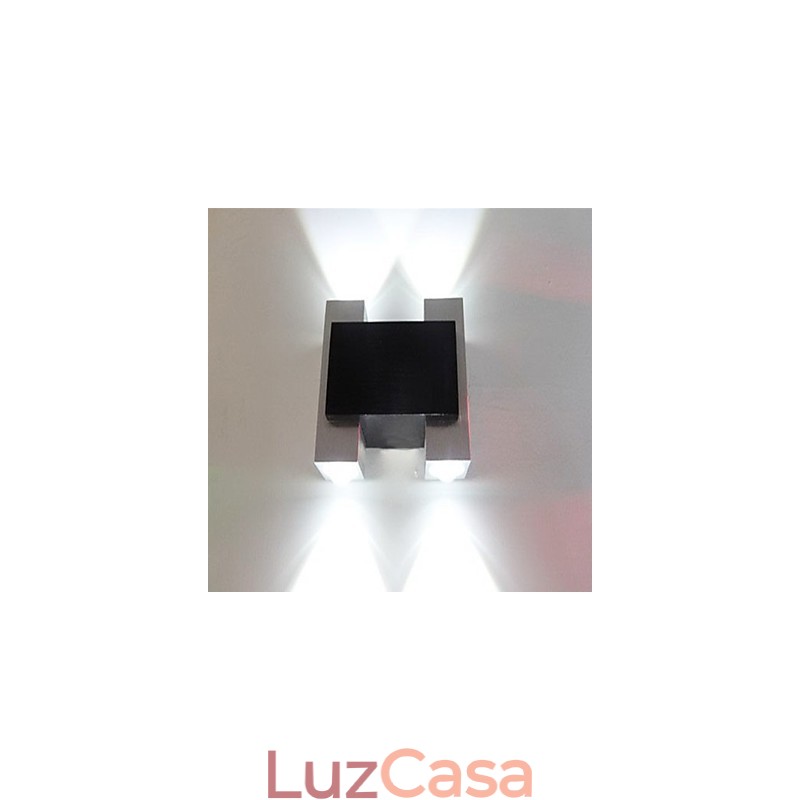 Mini Estilo Flush Mount Wall Lights Moderno Contemporâneo Metal