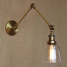 Retro Vintage RACK Quarto Cabeceira Exclusivo Hotel Lobby Decorado Antigo Bronze Wall Sconce
