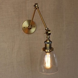 Retro Vintage RACK Quarto Cabeceira Exclusivo Hotel Lobby Decorado Antigo Bronze Wall Sconce