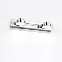 Apliques de parede Iluminação de banheiro Luzes de parede de leitura Mini estilo moderno contemporâneo Metal