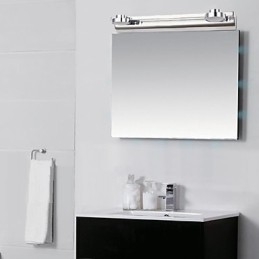 Apliques de parede Iluminação de banheiro Luzes de parede de leitura Mini estilo moderno contemporâneo Metal