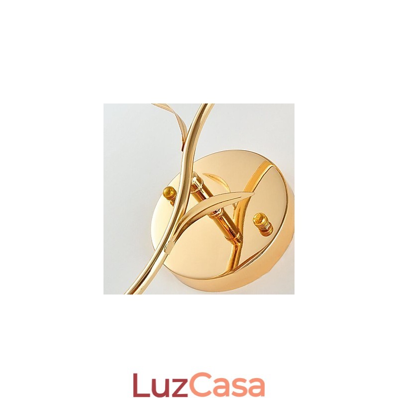 Apliques de parede de cristal Metal moderno e contemporâneo
