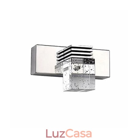 Arandelas de parede Iluminação de banheiro Wall Washers Cristal Mini Estilo Moderno Contemporâneo Metal Arandelas de parede Iluminação de banheiro Wall Washers Cristal Mini Estilo Moderno Contemporâneo Metal
