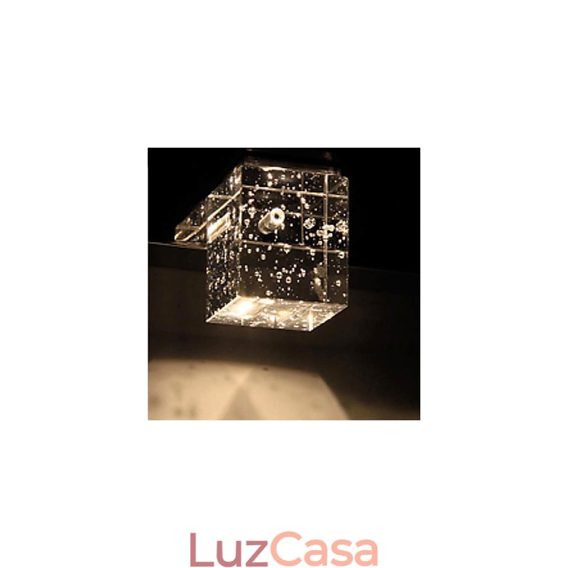 Arandelas de parede Iluminação de banheiro Wall Washers Cristal Mini Estilo Moderno Contemporâneo Metal